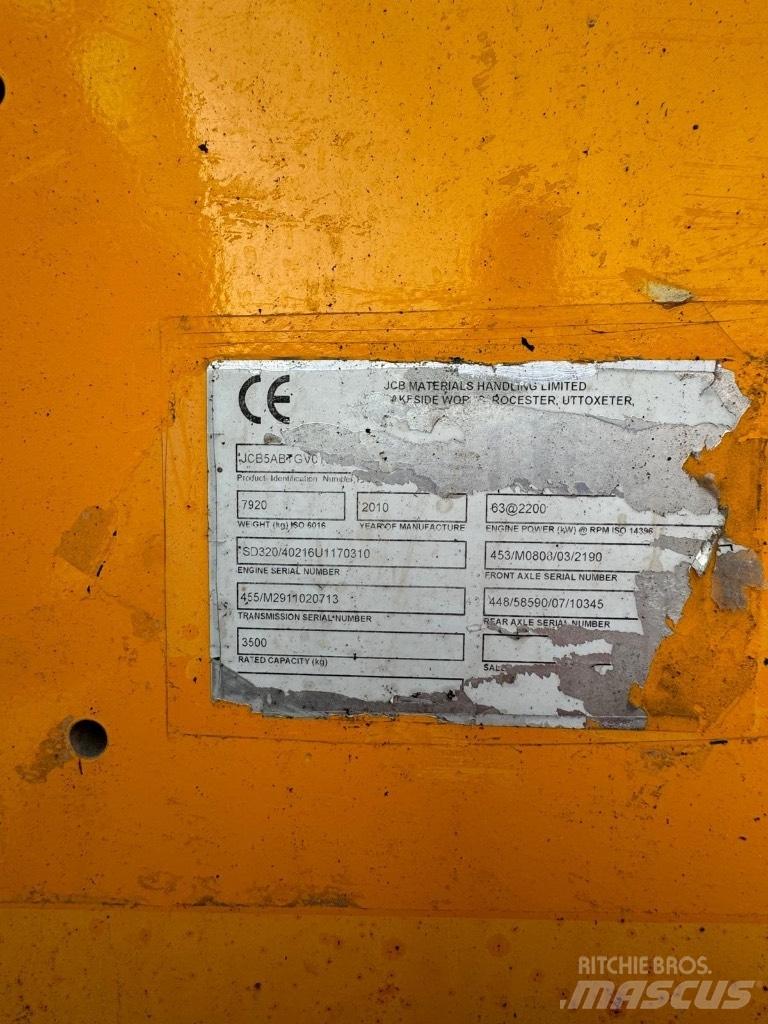 JCB 535-95 Teleskopické manipulátory