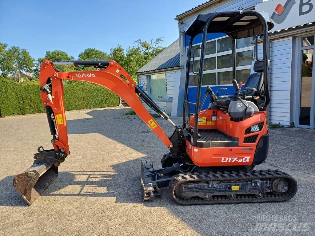 Kubota U 17-3 Mini rýpadla < 7t