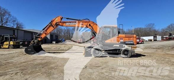 Doosan DX210W Kolová rýpadla