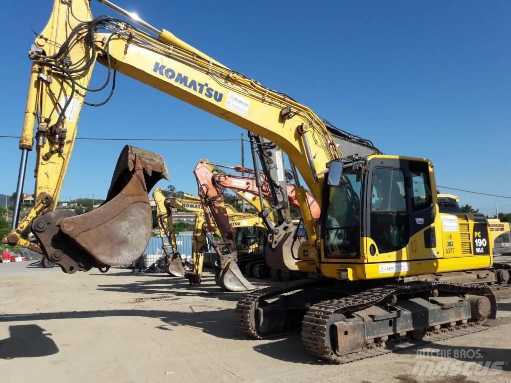 Komatsu PC190NLC-8 Pásová rýpadla