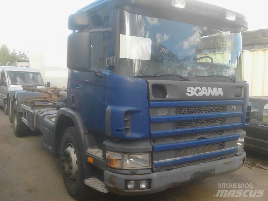 Scania p 124-420 Lanový nosič kontejnerů