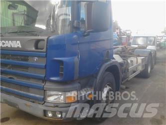 Scania p 124-420 Lanový nosič kontejnerů