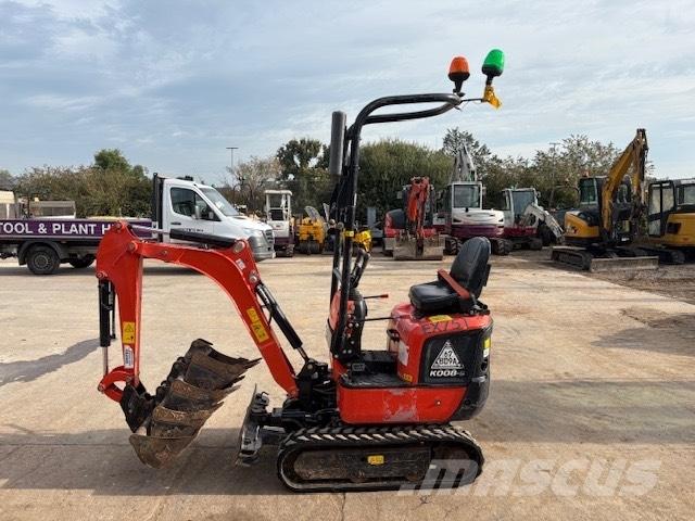 Kubota K 008-5 Mini rýpadla < 7t