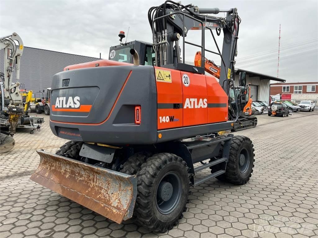 Atlas 140W-BLUE Kolová rýpadla