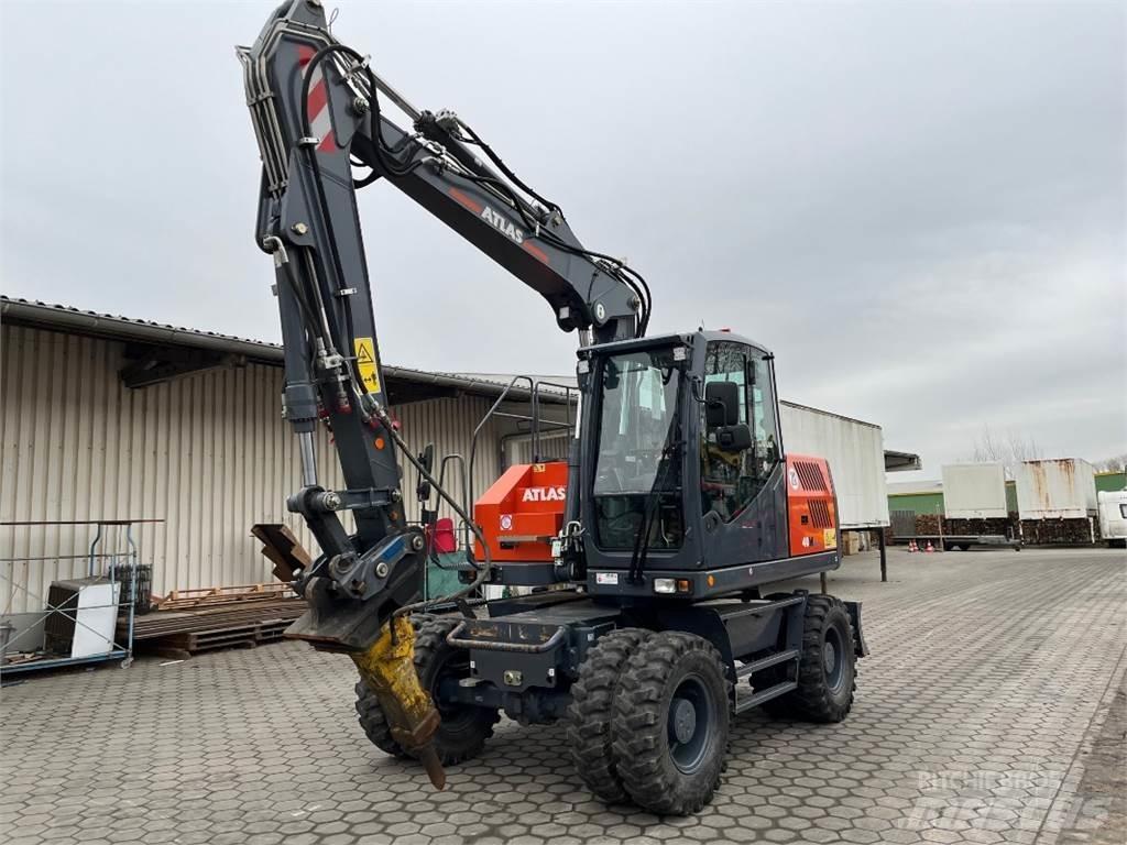 Atlas 140W-BLUE Kolová rýpadla