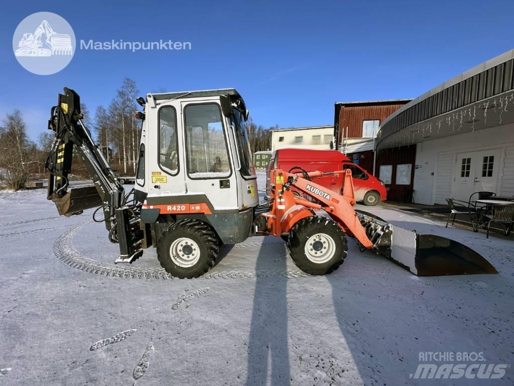 Kubota R 420 Rýpadlo-nakladače