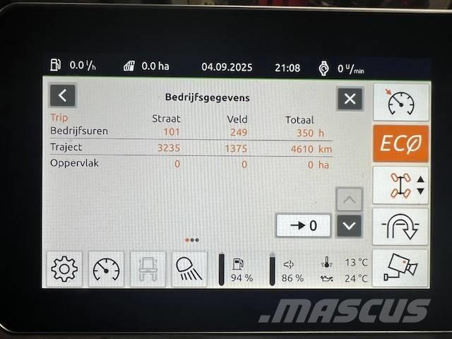 Amazone Pantera 4502 Samohybné postřikovače