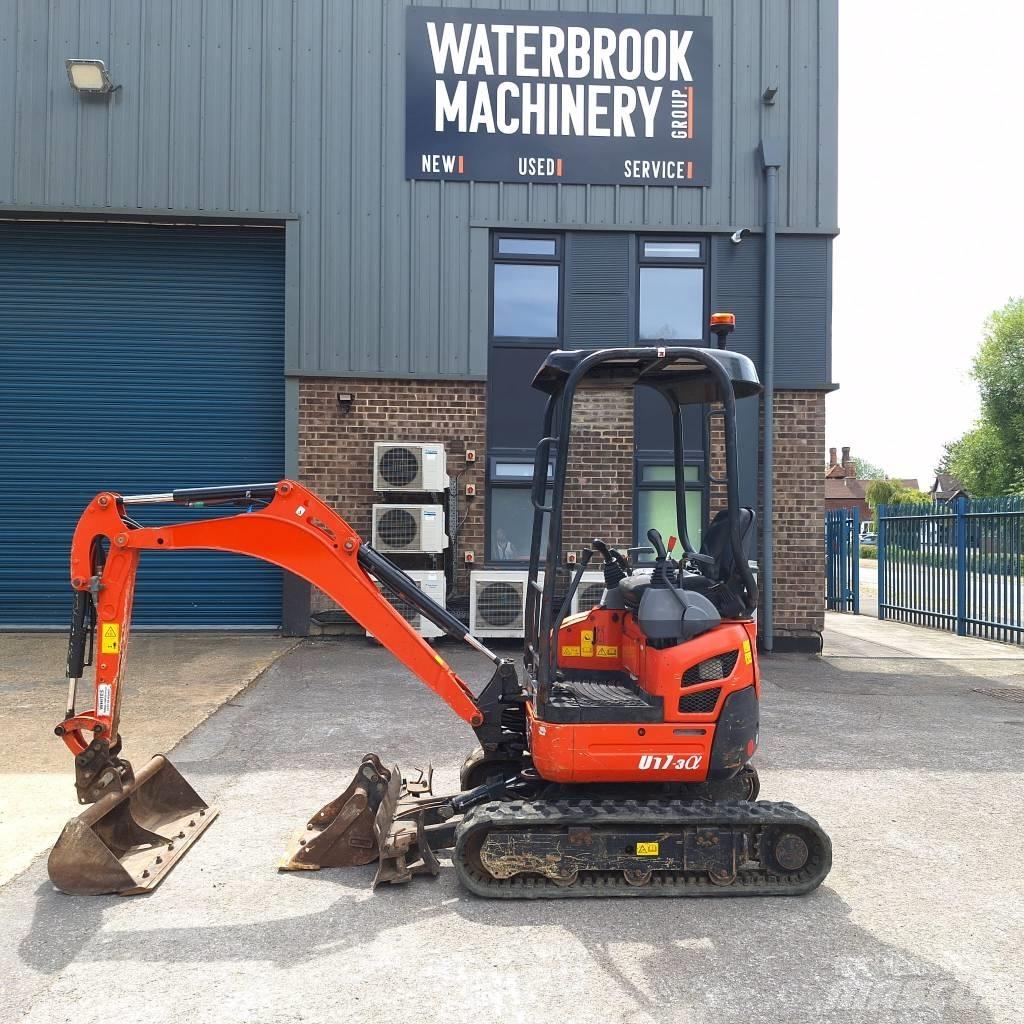 Kubota U 17-3 Mini rýpadla < 7t