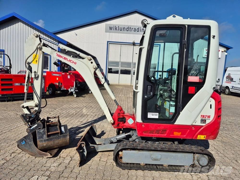 Takeuchi TB 216 Mini rýpadla < 7t