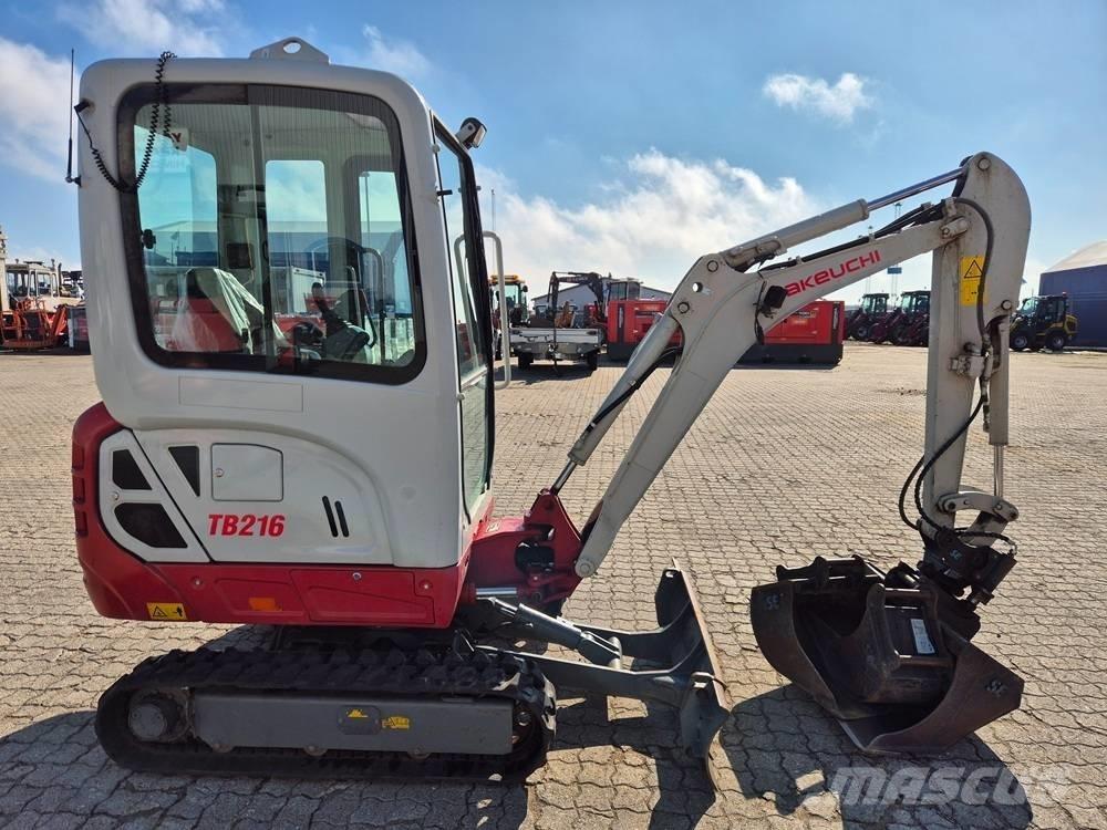 Takeuchi TB 216 Mini rýpadla < 7t