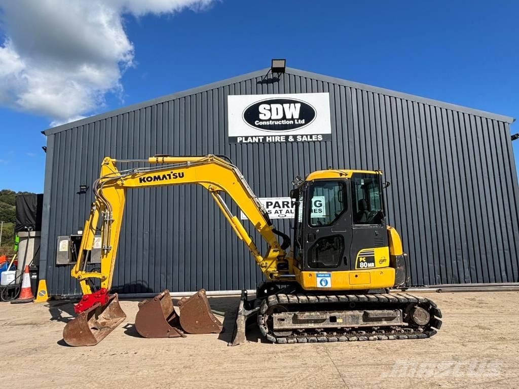 Komatsu PC 80 MR Midi rýpadla 7t - 12t