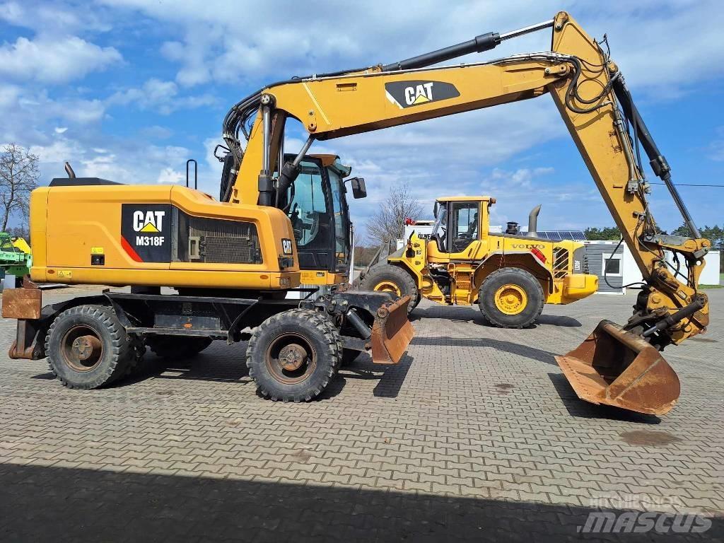 CAT M 318 F Kolová rýpadla