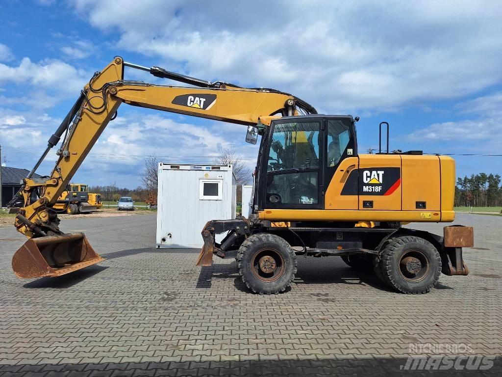 CAT M 318 F Kolová rýpadla
