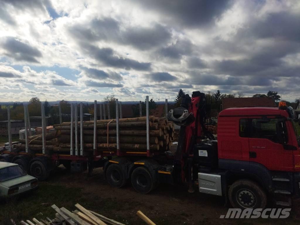MAN TGS 13.480 Vozy na přepravu kmenů