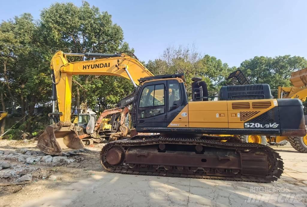 Hyundai R520LC-9 Pásová rýpadla