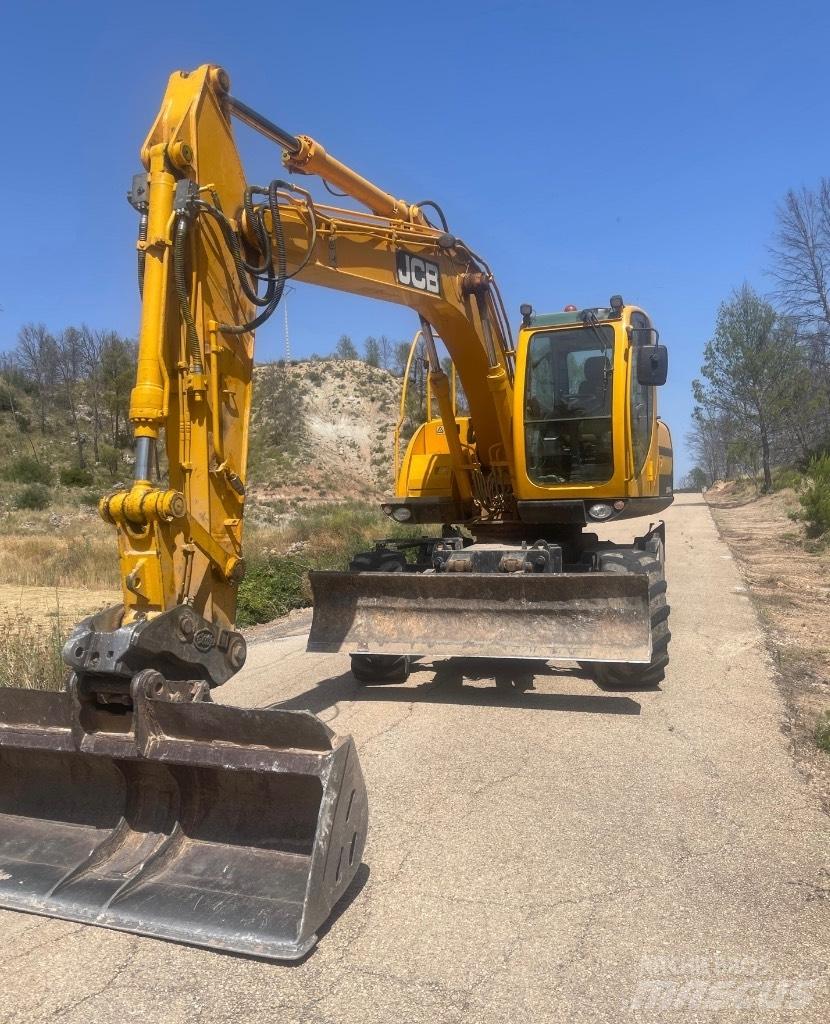 JCB JS 145 W Kolová rýpadla