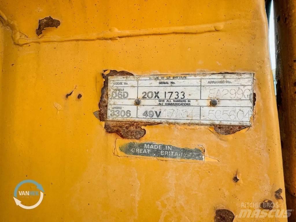 CAT D6D Pásové dozery