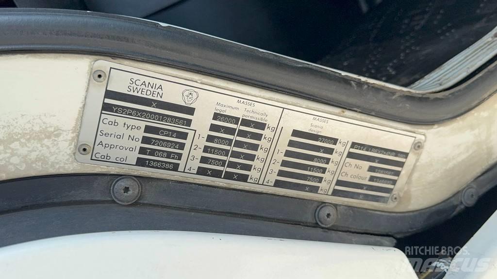Scania R 114 GA Chladírenské nákladní vozy