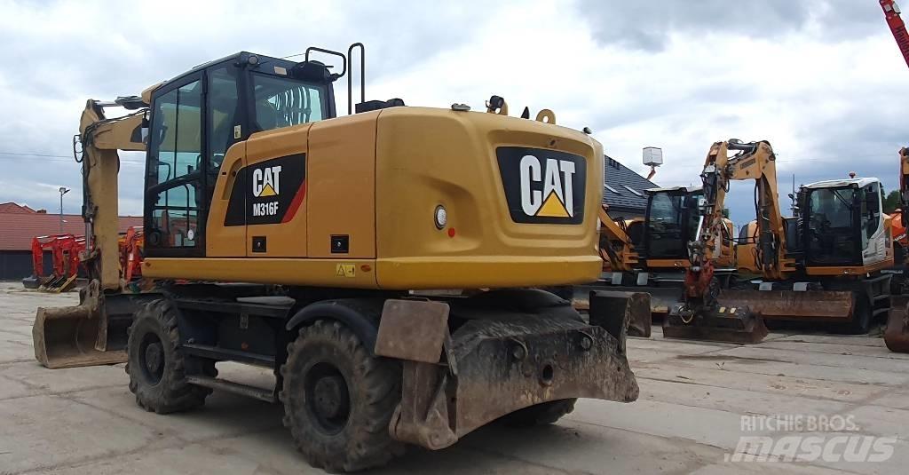 CAT M316F Kolová rýpadla