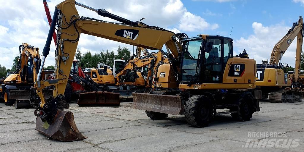 CAT M316F Kolová rýpadla