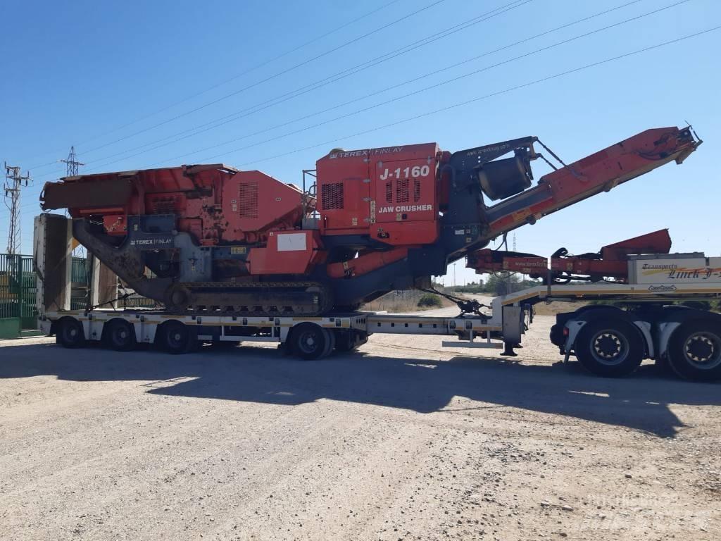 Terex Finlay J1160 Drtící zařízení