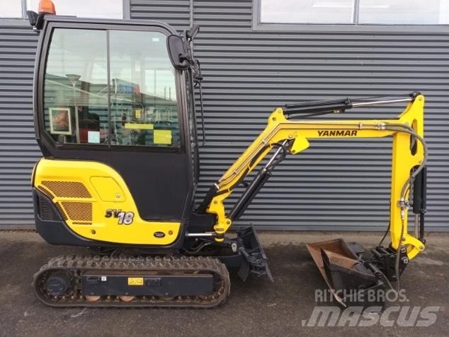 Yanmar SV 18 Mini rýpadla < 7t