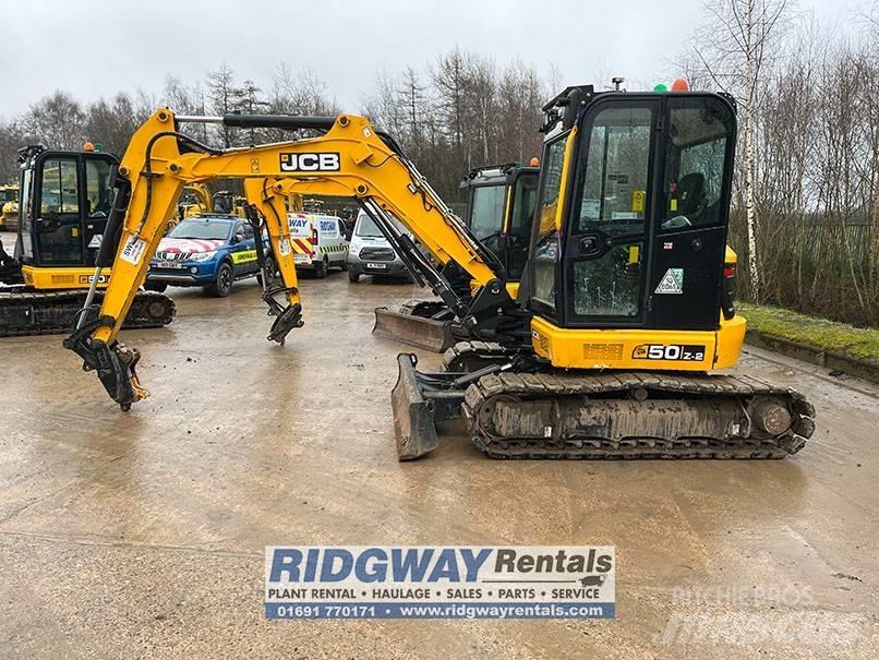 JCB 50 Z-2 Mini rýpadla < 7t