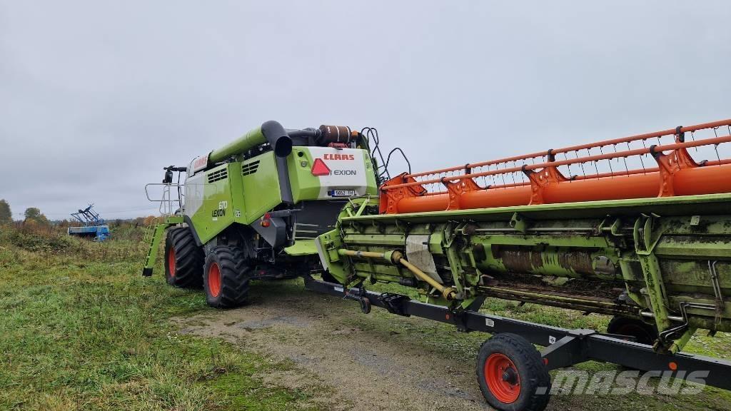 CLAAS Lexion 670 Sklízecí mlátičky