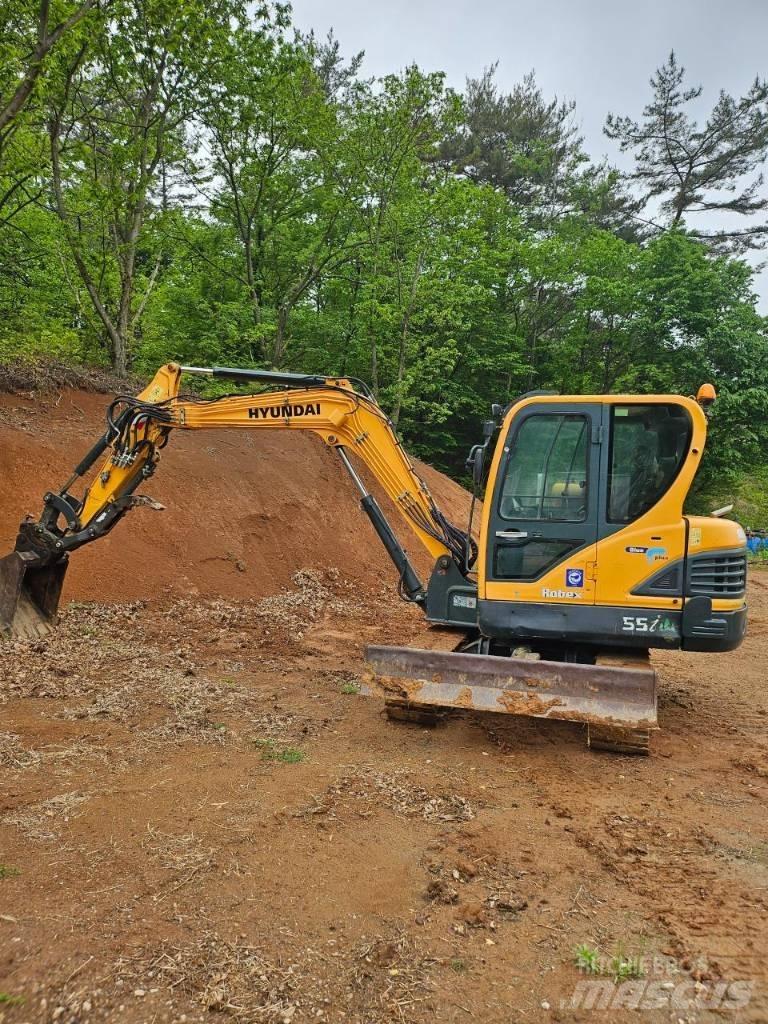 Hyundai Robex 55 Mini rýpadla < 7t