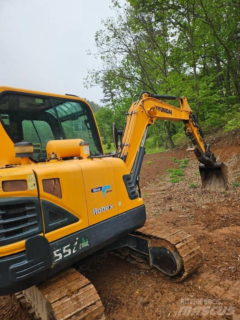 Hyundai Robex 55 Mini rýpadla < 7t