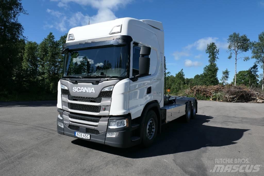 Scania G500B6x2NB Hákový nosič kontejnerů