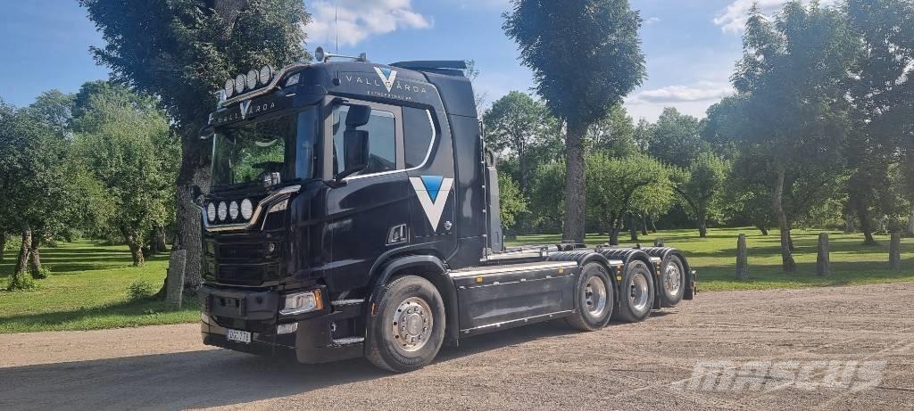 Scania R660 Hákový nosič kontejnerů
