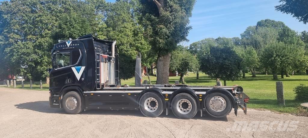 Scania R660 Hákový nosič kontejnerů