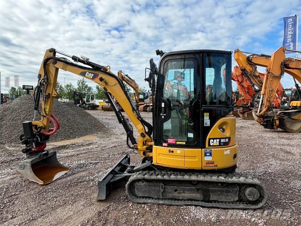 CAT 303.5 E CR Mini rýpadla < 7t