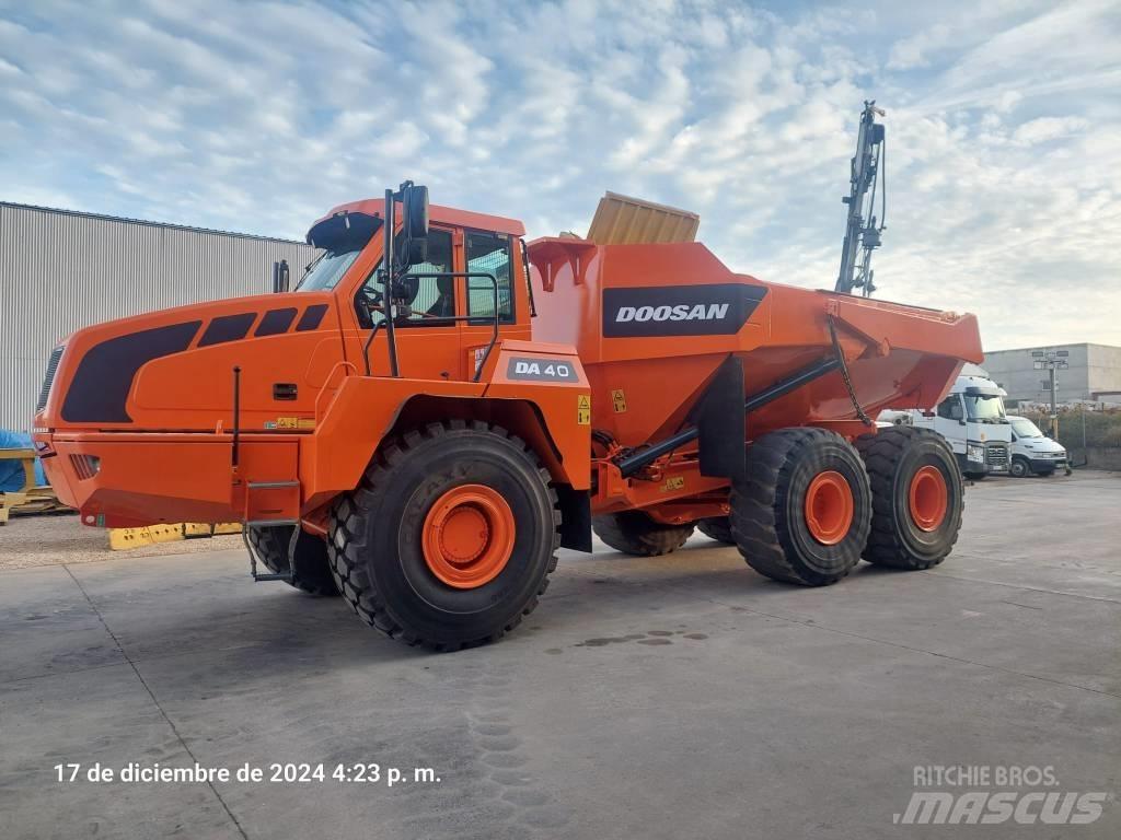Doosan DA 40 Kloubové dempry