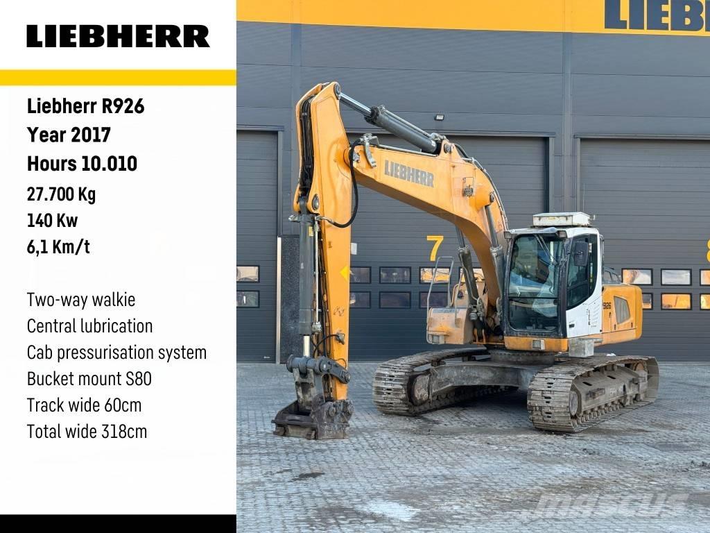 Liebherr R 926 LC Pásová rýpadla