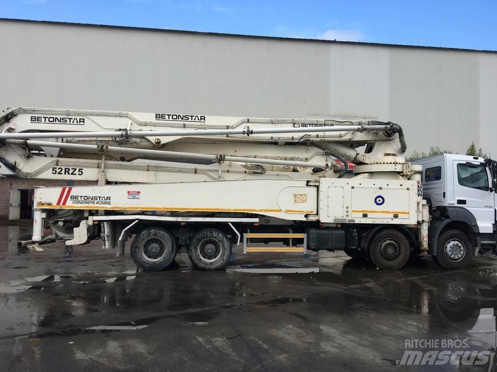 Betonstar 52M-5RZ Nákladní auta s čerpadly betonu