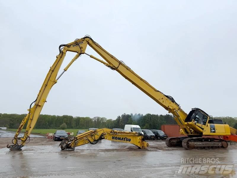 Komatsu PC490LC-10 Demoliční rýpadla