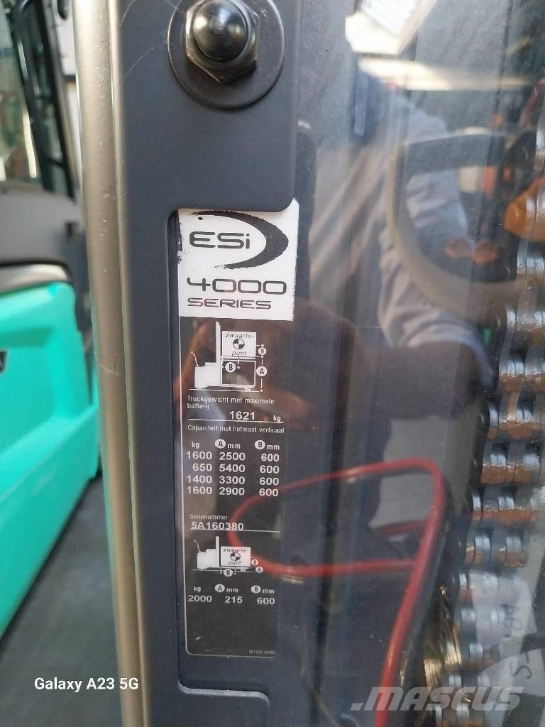 Crown ESi40001.6TT Ručně vedené vysokozdvižné vozíky