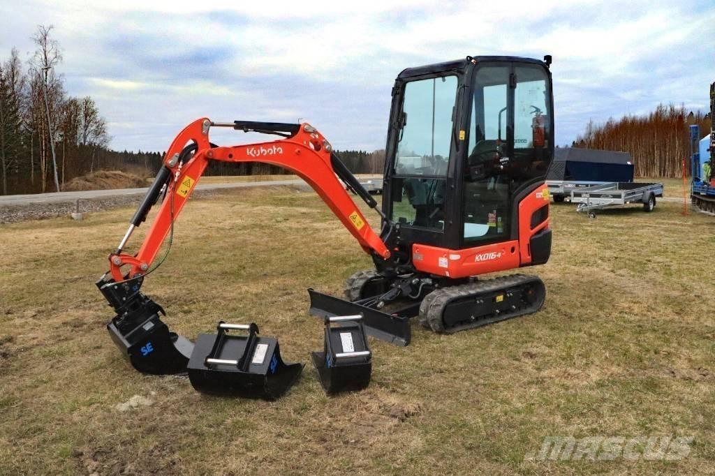 Kubota KX016-4 Mini rýpadla < 7t