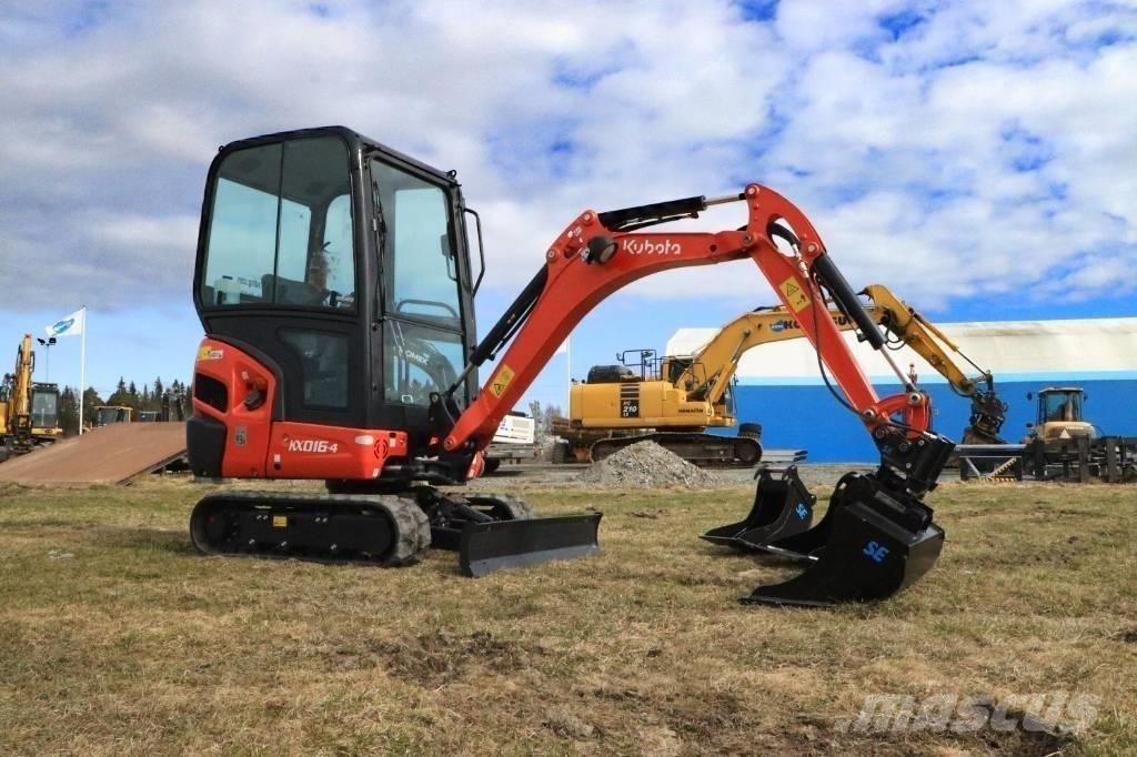 Kubota KX016-4 Mini rýpadla < 7t