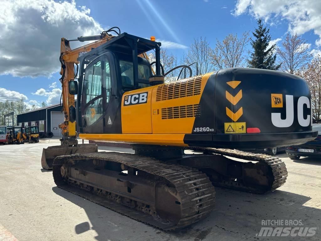 JCB JS 260 LC Pásová rýpadla