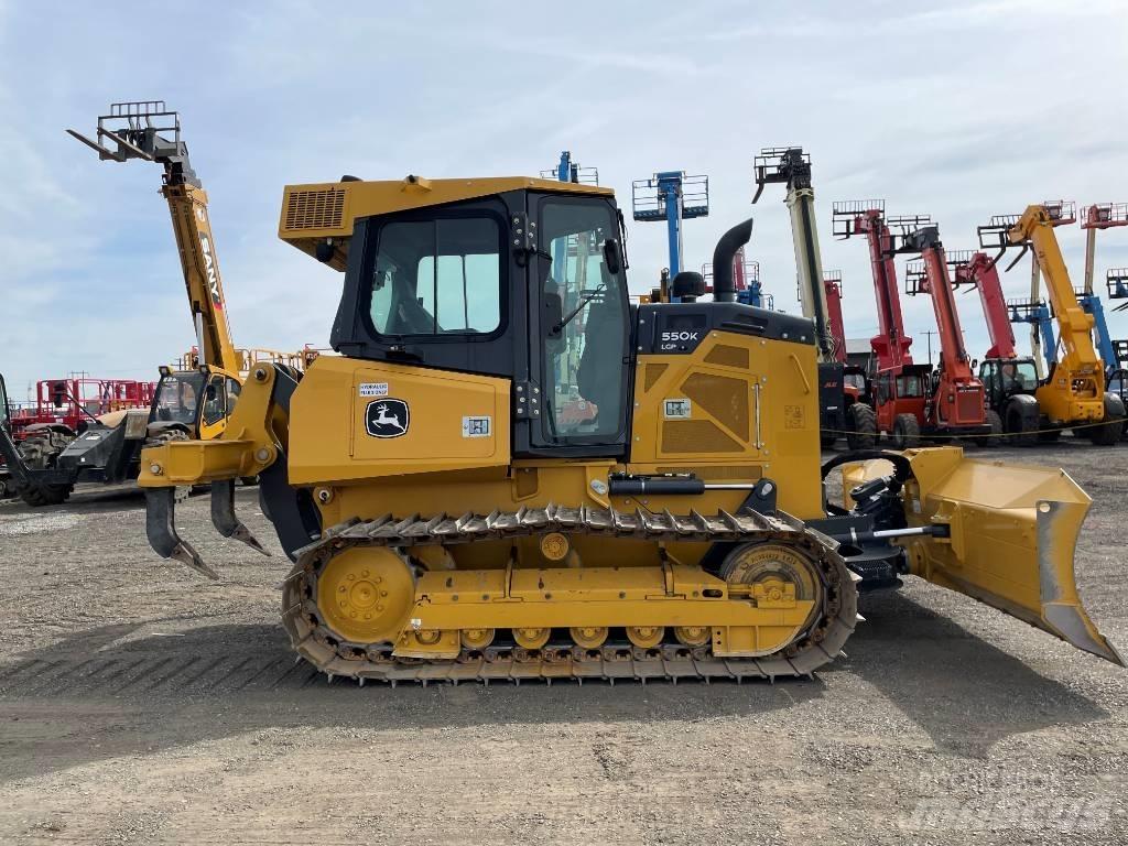 DEERE 550K Pásové dozery