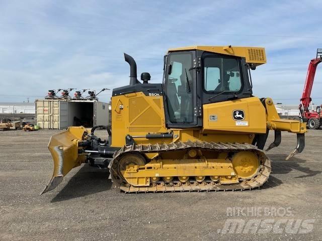 DEERE 550K Pásové dozery