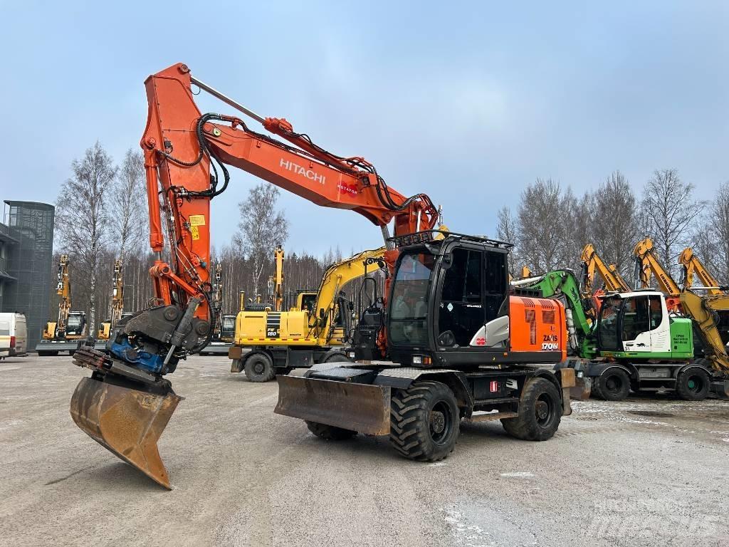 Hitachi ZX 170 W-6 Kolová rýpadla