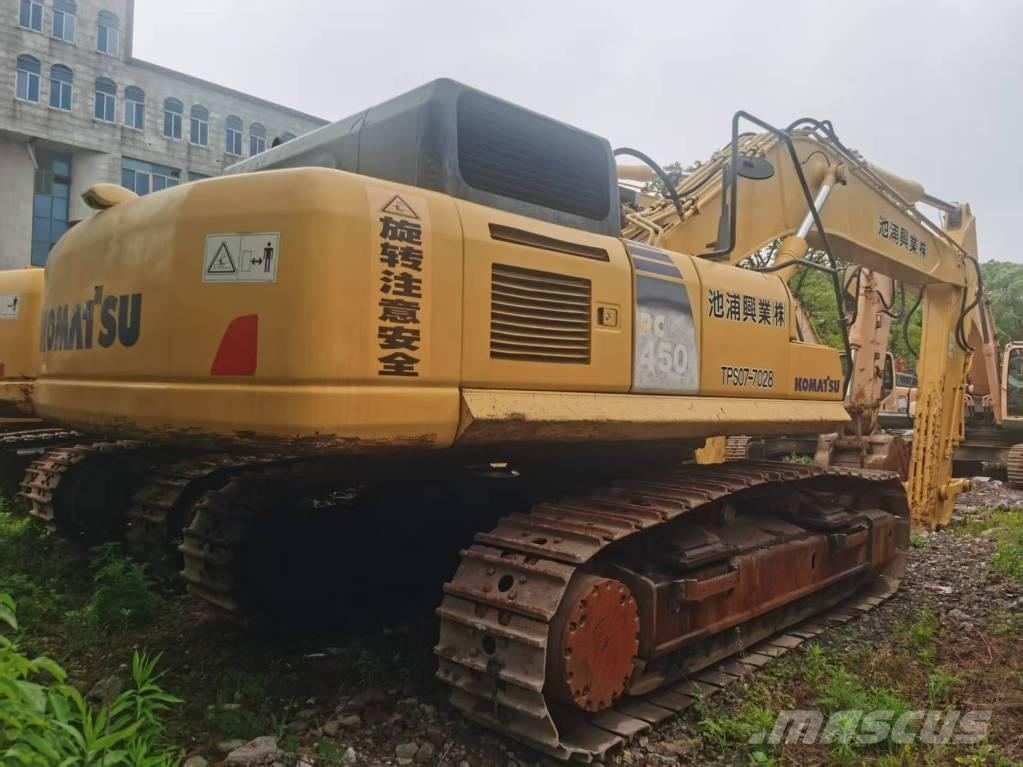 Komatsu PC 450-8 Pásová rýpadla