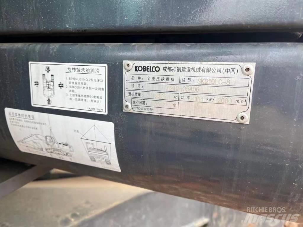 Kobelco SK210 Pásová rýpadla
