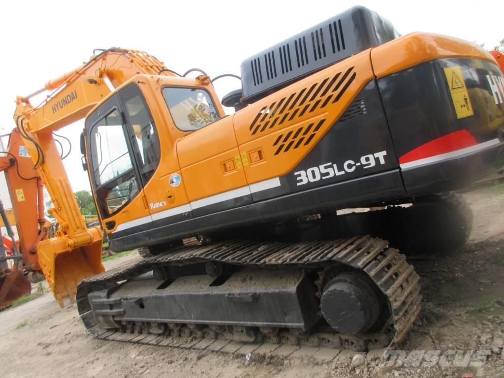 Hyundai R305 LC-9T Pásová rýpadla