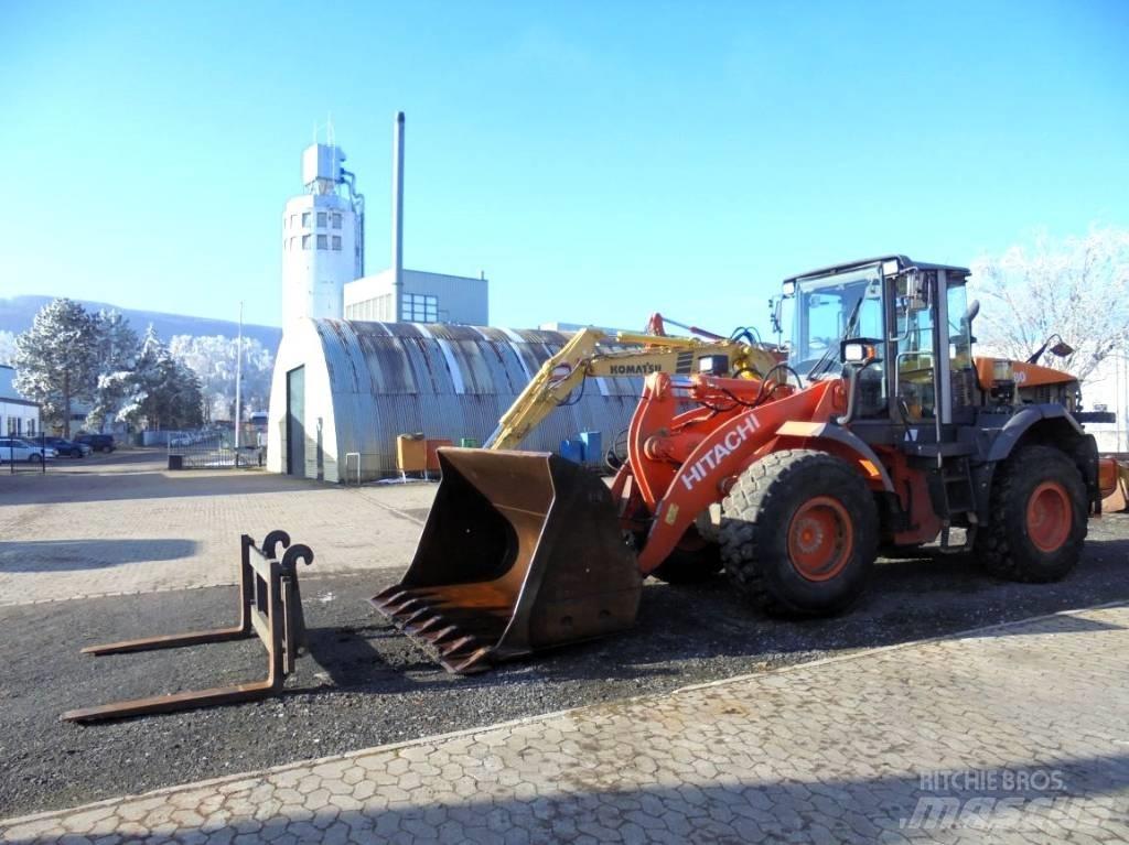 Hitachi ZW 180 Kolové nakladače