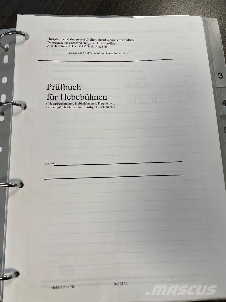 Bluelift SA 16 SOLD Kloubové plošiny